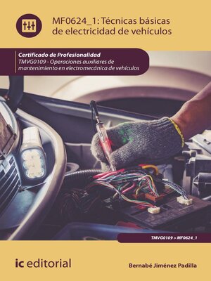 cover image of Técnicas básicas de electricidad de vehículos. TMVG0109